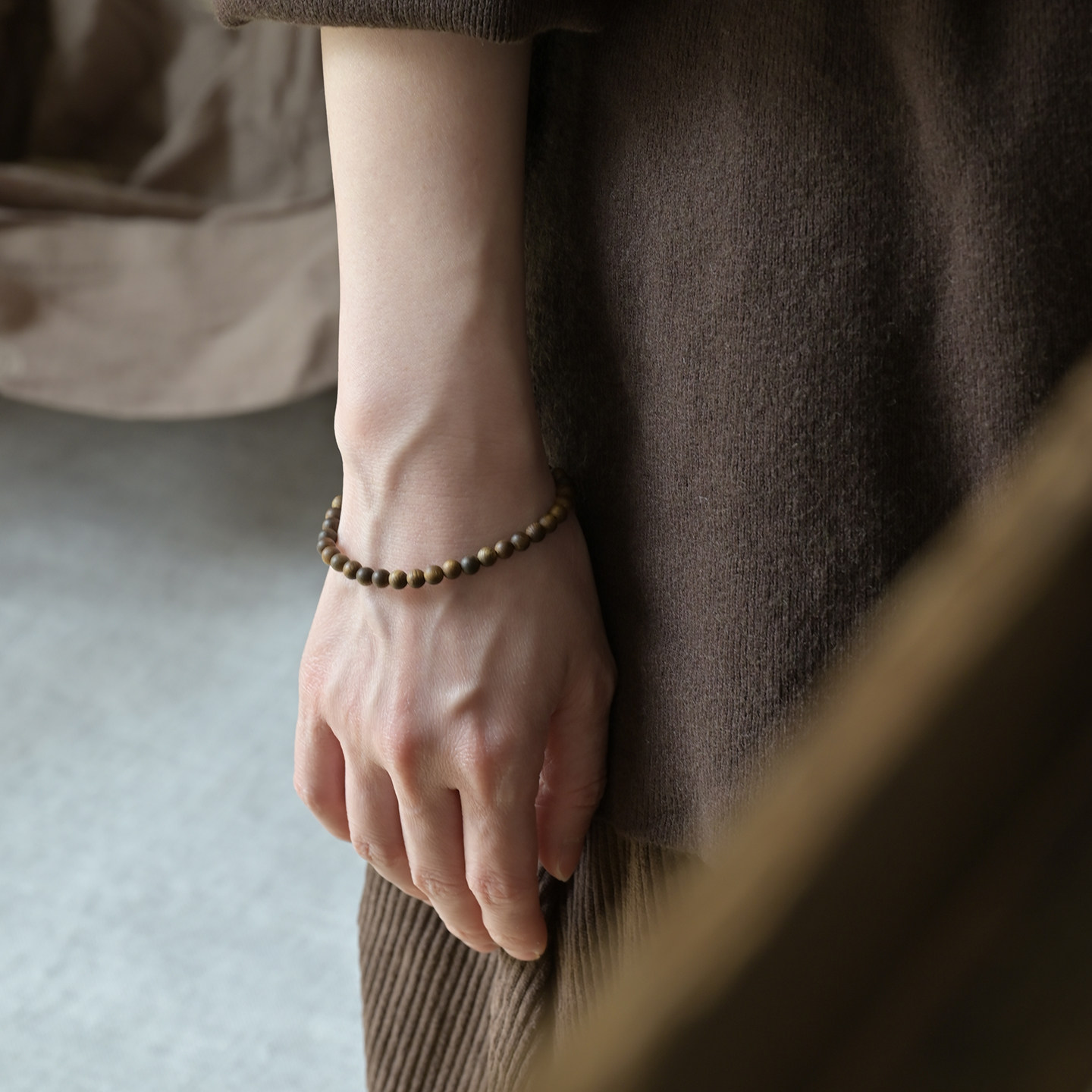 异木石行文莱一线黄金产区高货 9分沉水级沉香手串手链养人养心女