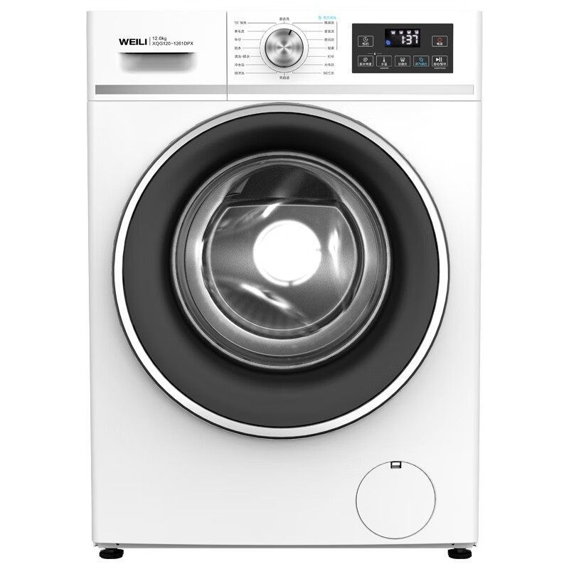 威力 XQG120-1261DPHX 12公斤洗烘滚筒上排水家用一级变频洗衣机