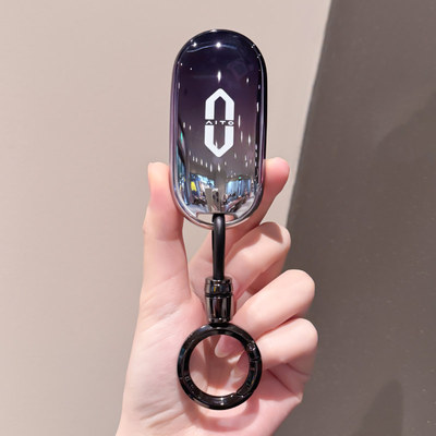 专用AITO赛力斯问界M7钥匙套华为M5金康M9网红女士汽车包扣保护壳