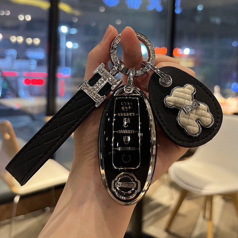 专用东风日产14代轩逸钥匙套经典尼桑汽车包壳扣天籁逍客奇骏骐达,汽车用品/电子/清洗/改装,车用钥匙换电配件,淘宝优惠券,粉丝福利购,淘宝优惠卷