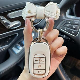 专用本田十一代思域钥匙套11女东风高档全包车壳扣包2022款22新款