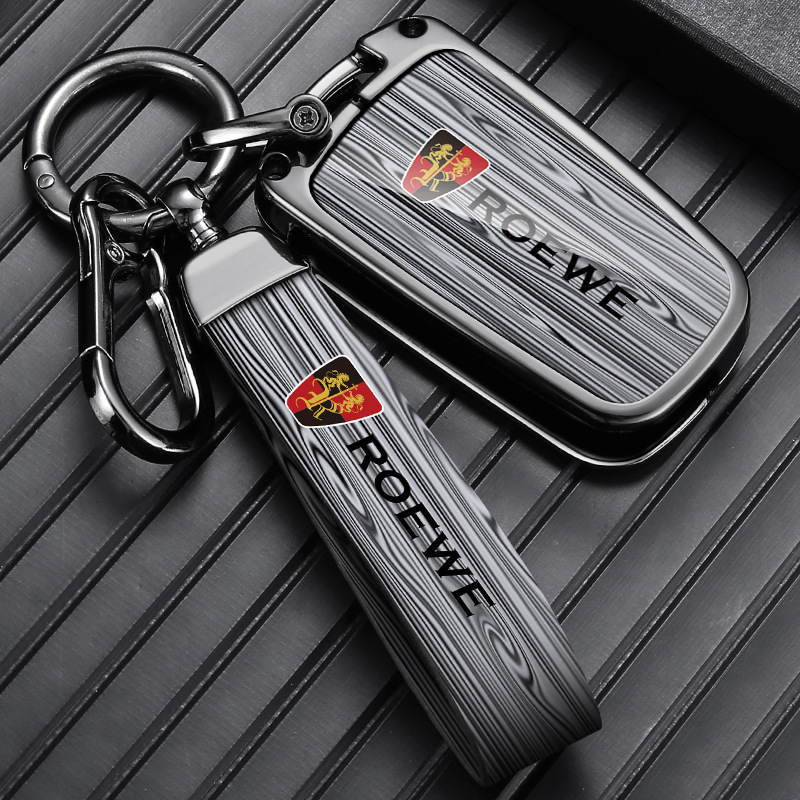 适用荣威350钥匙套w5/360壳550高档5mg7扣6车750女zs锐行锐腾gs男