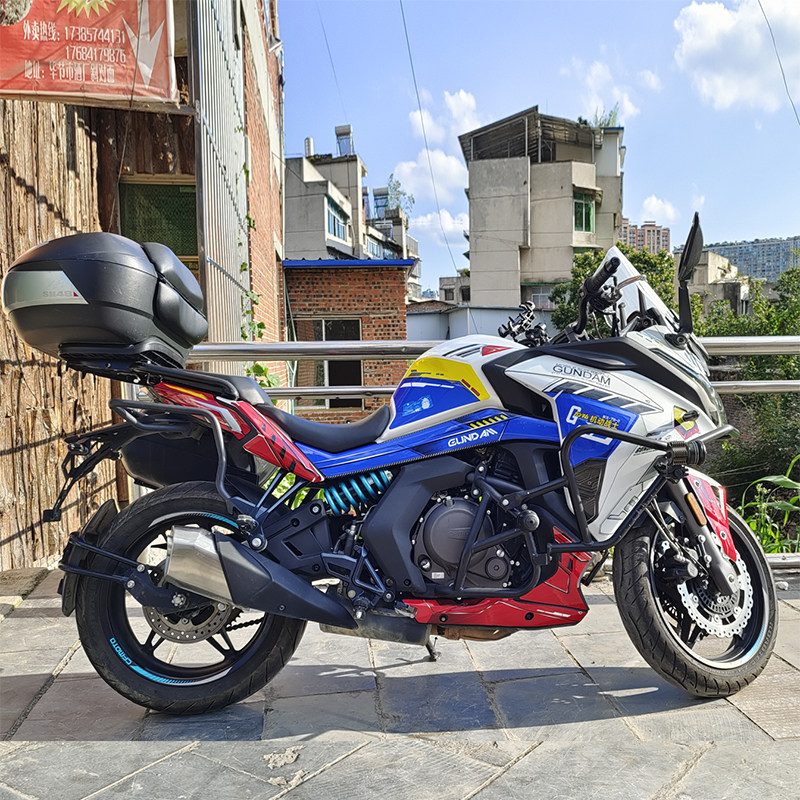 定制春风400gt650gt贴花改装防水车衣个性车身贴纸全车贴膜保护贴