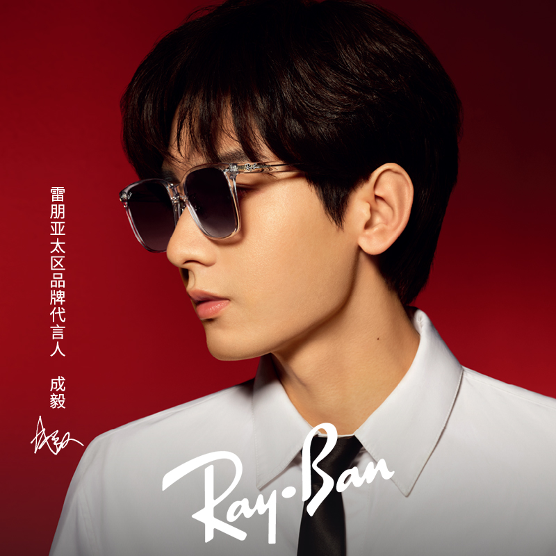 【成毅同款2024新品】RayBan雷朋方形大框太阳镜0RB2206D可定制