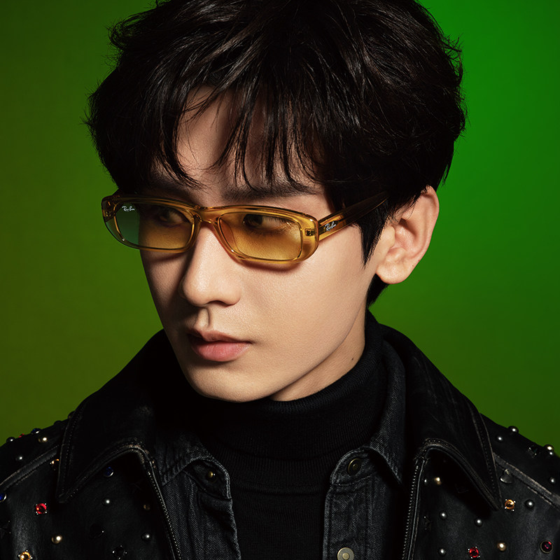 【成毅同款2024新品】RayBan雷朋墨镜男士窄框女款太阳镜0RB4436D