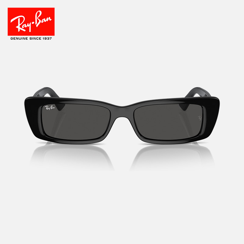 RayBan雷朋窄框墨镜时尚太阳镜男女款方形开车眼镜0RB4425F可定制