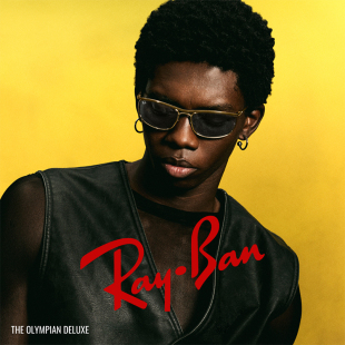 墨镜0RB3119M 款 RayBan雷朋太阳镜偏光椭圆形个性 双梁复古男女同款