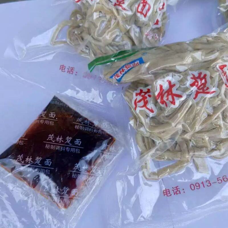 杂粮陕西荞面条茂林踅面地方小吃图片