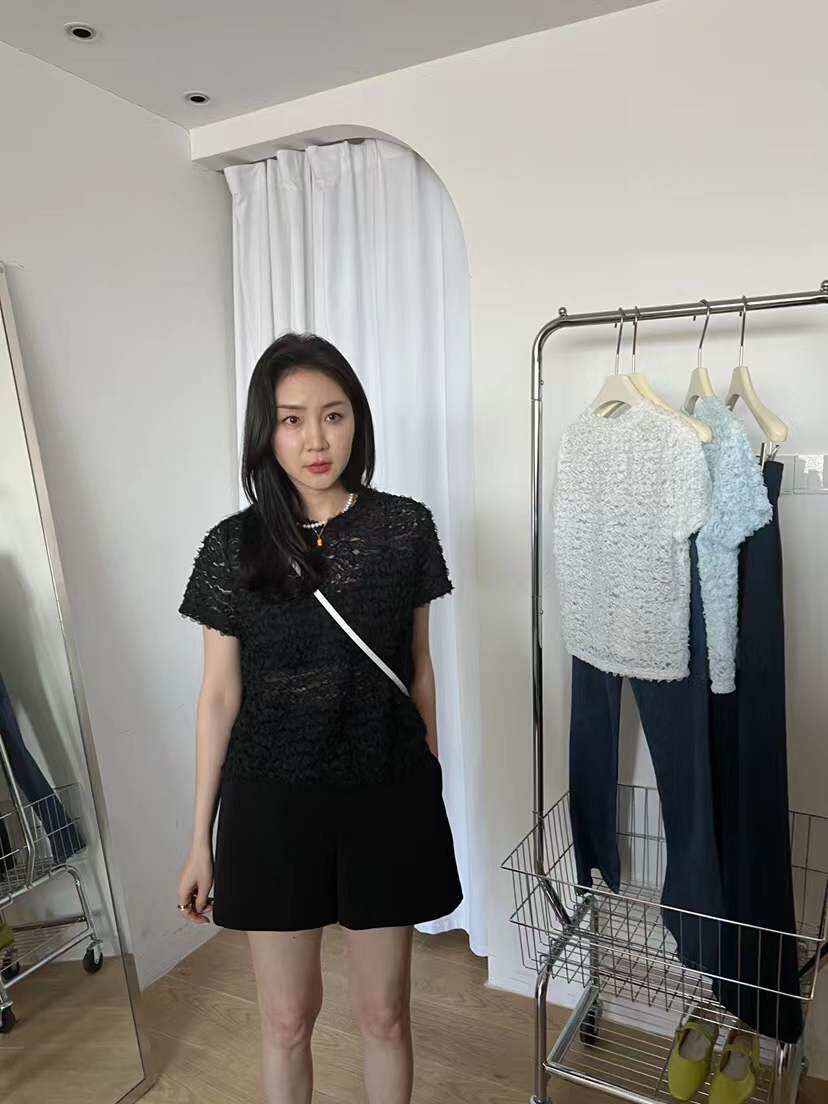 短款西裤女widelia广州十三行老板娘夏装新气质百搭显瘦短裤7063