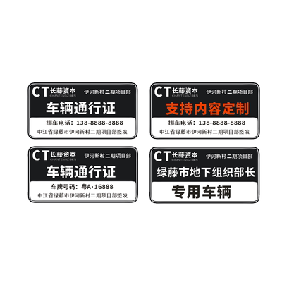 抖音网红车门装饰贴纸