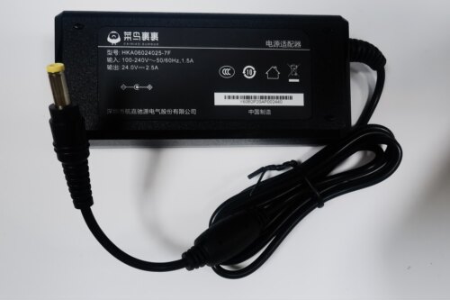 航嘉24V2.5A电源适配器 工业直流电源显示器净水机220V转接口5525