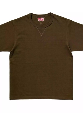 国内现货 The RealMccoy’s日本制 GUSSET TEE 竹节棉男士短袖T恤