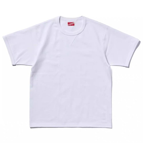 现货日本制GUSSET竹节棉T恤男