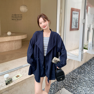 减龄高级感气质风衣背心套装女春季2026新款小个子轻熟短裤三件套