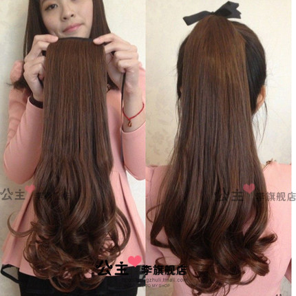 公主李假发 梨花卷马尾 假马尾 假发绑式 长卷发 卷马尾 接假发片,美发护发/假发,马尾,淘宝优惠券,粉丝福利购,淘宝优惠卷