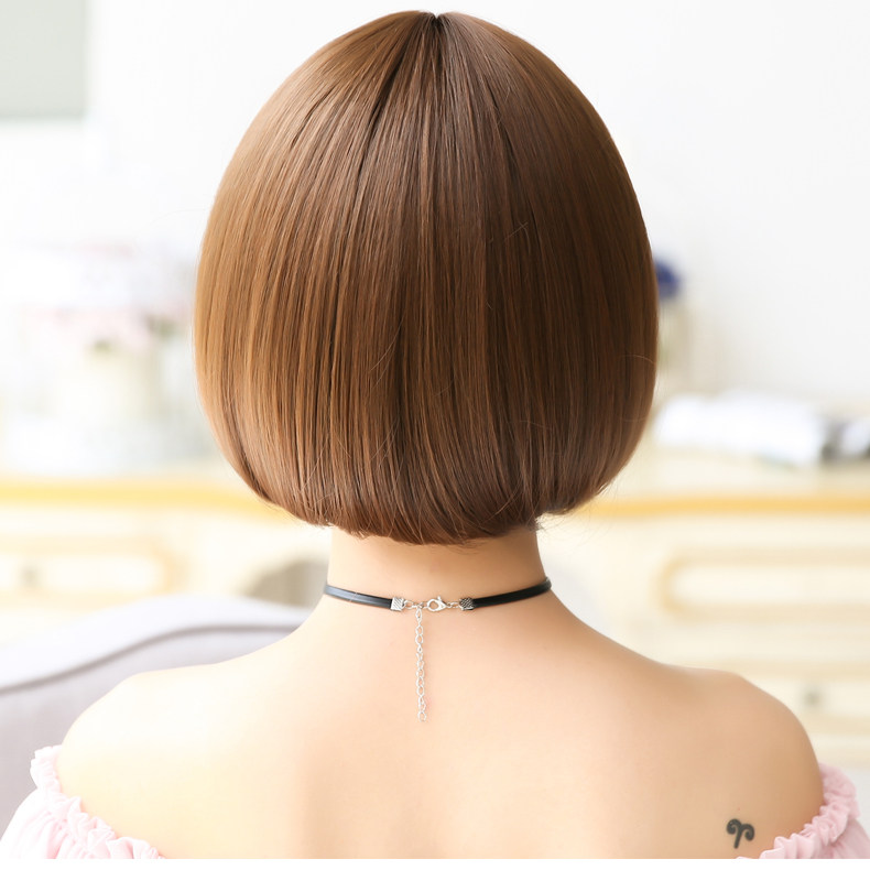 Perruque cheveux raides Court - Ref 2613219 Image 5