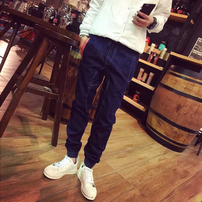 Jeans pour adolescent Sarouel en coton pour automne - Ref 1482078 Image 3