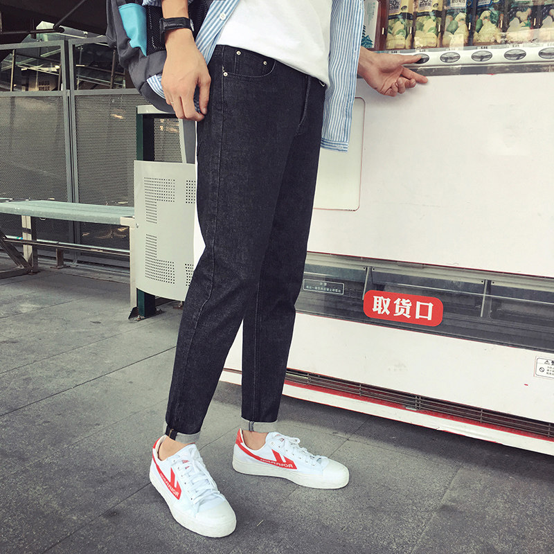 Jeans pieds Slim pour automne - Ref 1482058 Image 3