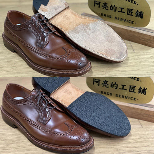 vibram皮鞋贴底防滑缓冲舒适