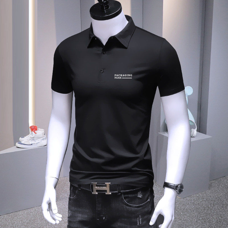 莫代尔棉polo衫男短袖2026夏季新款冰丝帅气翻领高端半袖t恤上衣