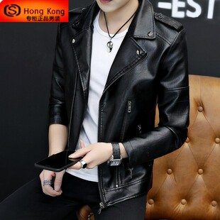 外套 绵羊皮软皮夹克加绒加厚机车男士 真皮皮衣男春秋冬季 2025新款