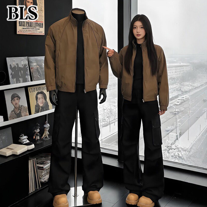 高端美拉德飞行夹克外套男款春秋2026新款短款立领棒球服男士上衣