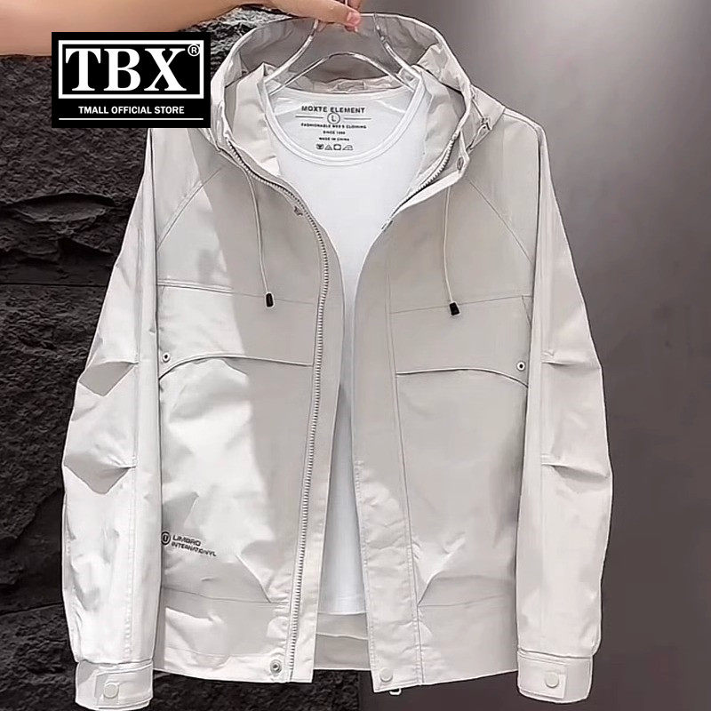 高端冲锋衣外套男士2026新款爆款春秋季工装夹克男款冬装加厚棉服