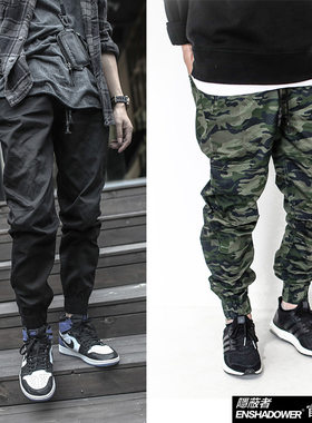 enshadower隐蔽者三代迷彩束脚裤男潮牌机能工装裤户外运动休闲裤