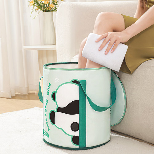 可折叠泡脚保温桶高过小腿洗脚盆