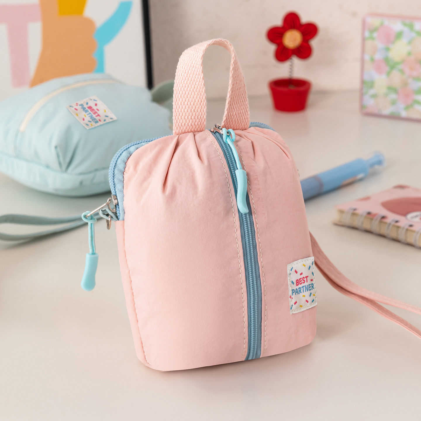 马卡龙卫生棉包女学生卫生巾收纳包袋大容量外出便携月事姨妈小包,收纳整理,卫生巾收纳包,淘宝优惠券,粉丝福利购,淘宝优惠卷