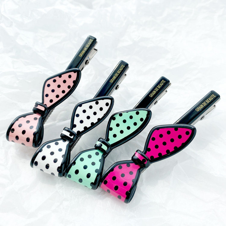 韩国grain de beaute丝带发夹刘海发饰边夹a1152