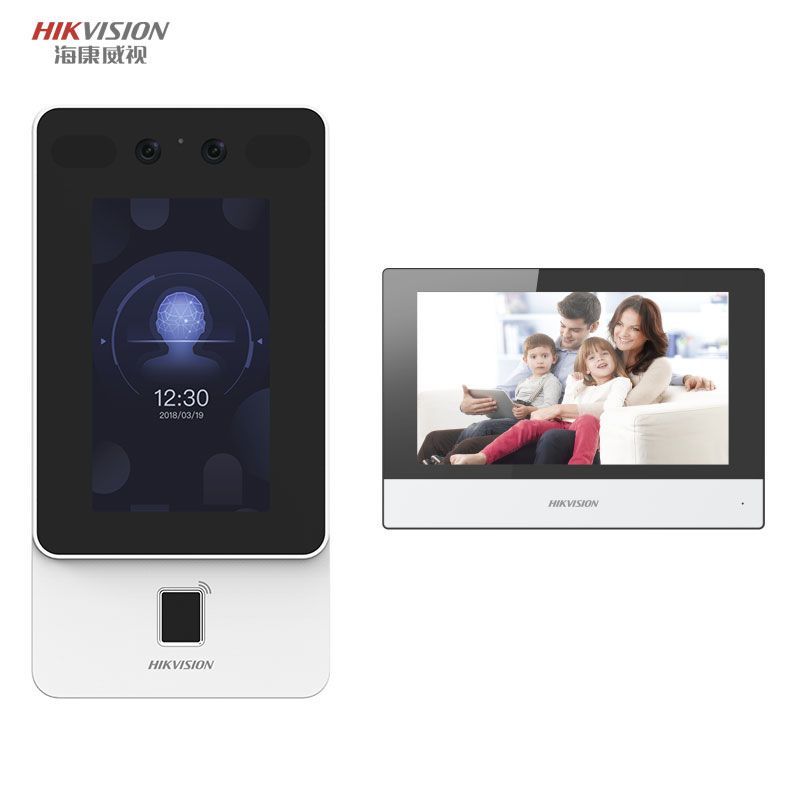 D11PLUS人脸识别门禁对讲指纹刷卡密码D11push+6320-A1WIFI款 APP