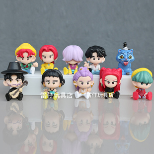 10款K猎魔女团手办娃娃露米米拉佐伊公仔桌面摆件模型盲盒礼物