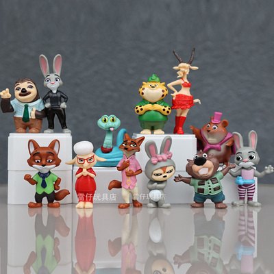 疯狂动物城2朱迪尼克盲盒手办