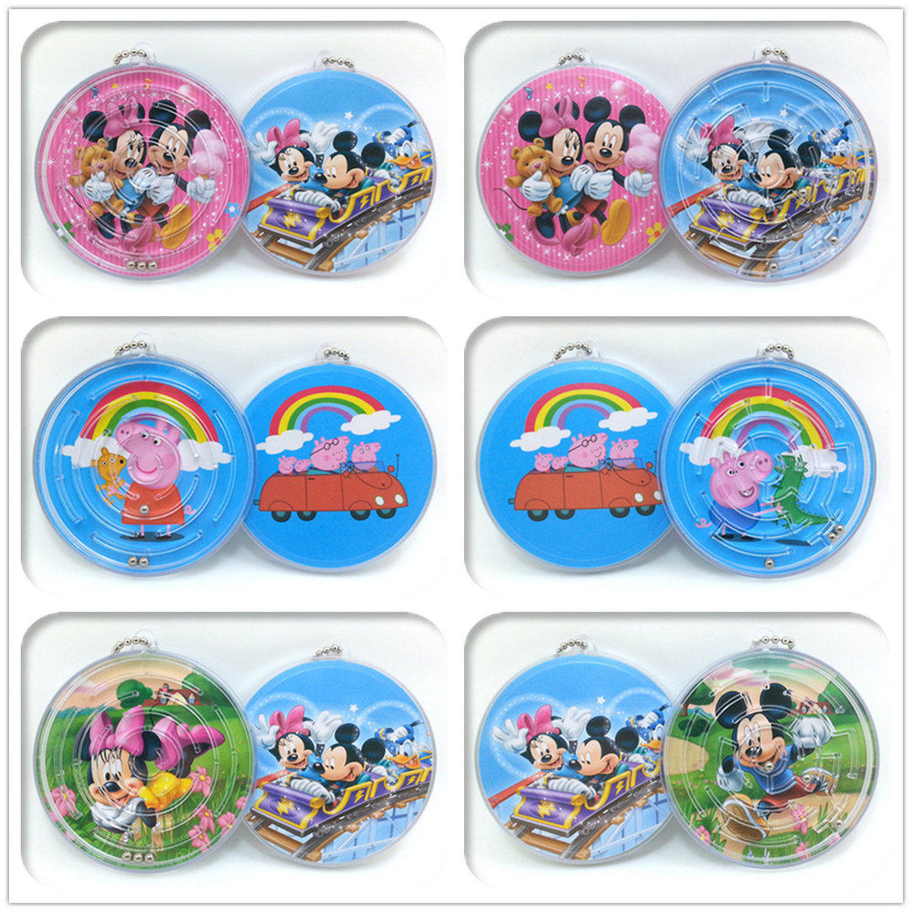 圆形迷宫盘 迷宫玩具 益智玩具 亲子玩具 定制logo定制礼品k