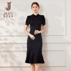 独特别致改良旗袍夏季新款2026气质日常禅意国风新中式连衣裙女