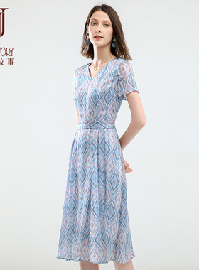 经典故事官方旗舰店2026新款连衣裙女C215P019301BJ