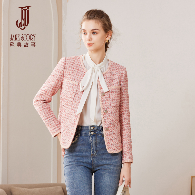 时尚减龄小个子短款上衣女