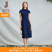 2026新款 经典 连衣裙女夏季 新中式 高端质感洋气缎面旗袍 故事年轻款