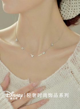 圣诞礼物送女朋友迪士尼纯银项链