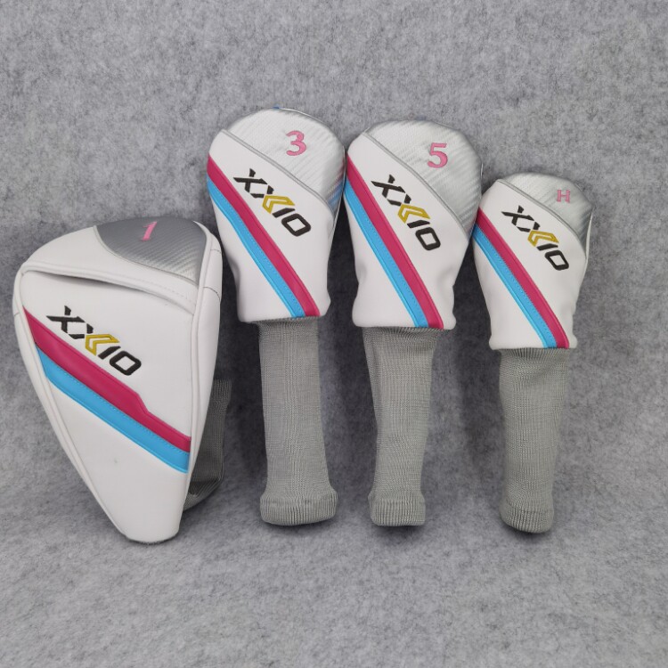 高尔夫女士球杆套XXIO球杆保护套MP1100粉色系帽套1200发球木球套