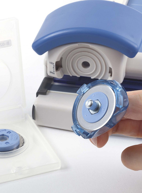 咖路CARL花边波浪DC-212/218办公切纸机配件耗材B-01/03原装刀片