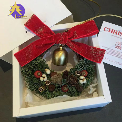 圣诞嘉年华圣诞花环装饰品