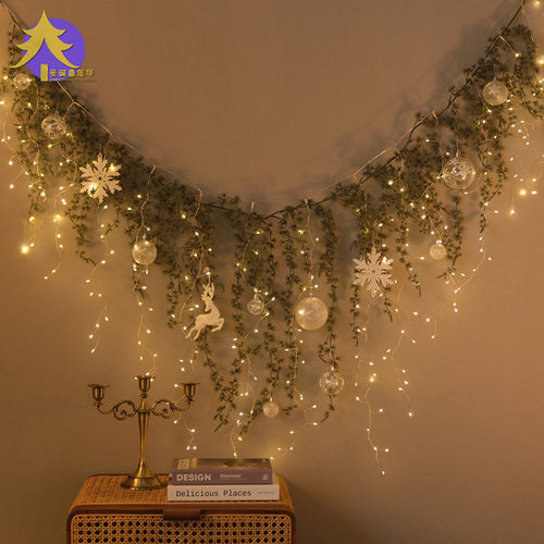 圣诞嘉年华圣诞藤条挂件