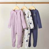 外贸婴儿包脚连体衣newborn宝宝连袜睡衣ins新生儿防抓脸包手衣服