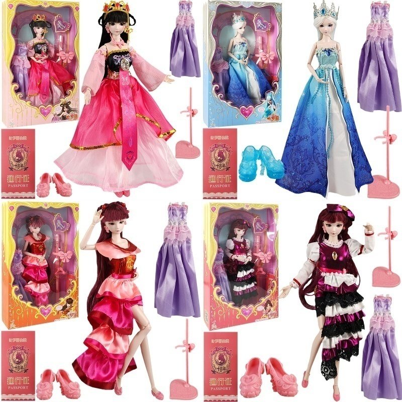 叶罗丽茉莉仙子29cm娃冰公主套装