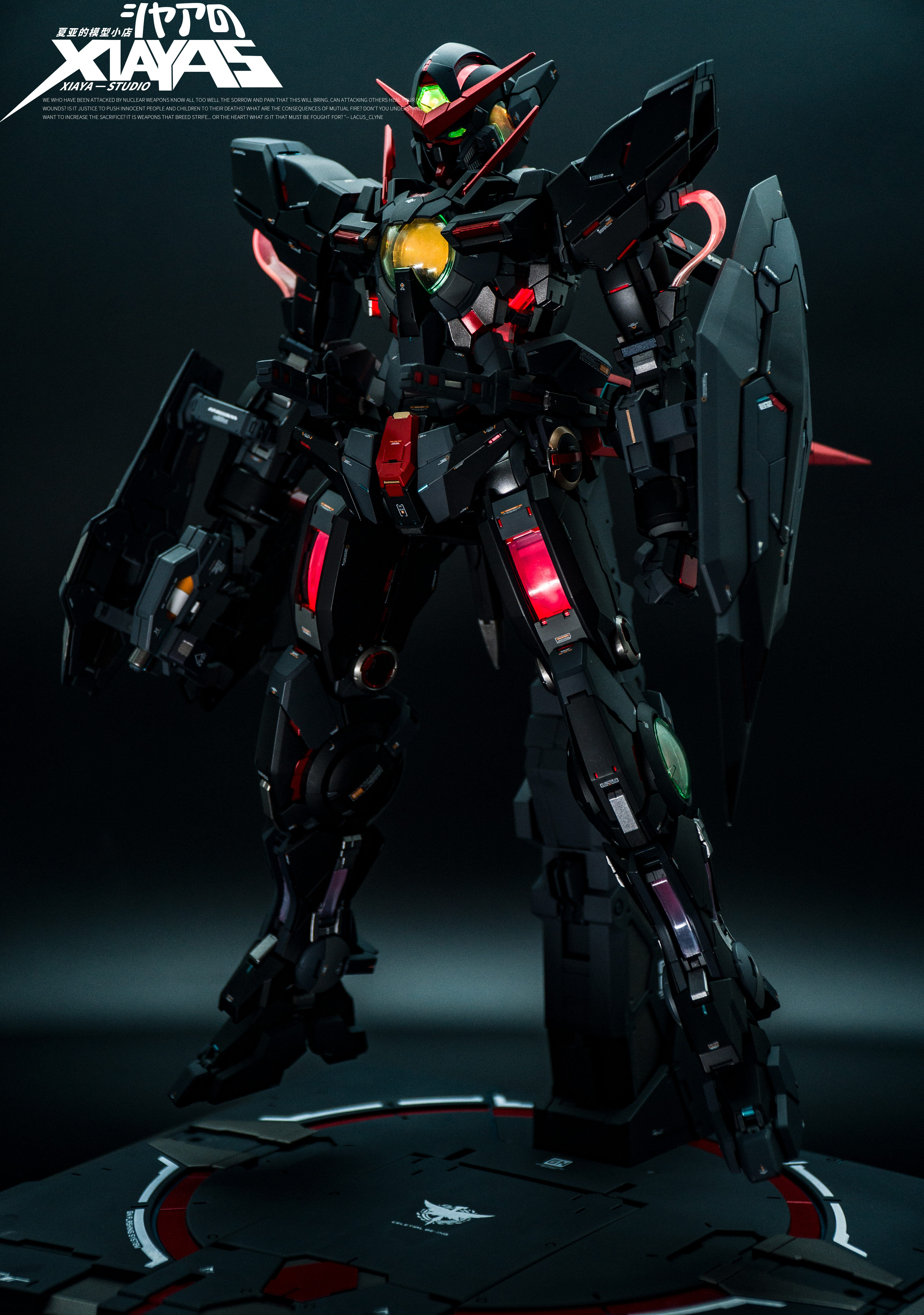 夏亚的模型小店 万代pg能天使 能天使代工定制涂装成品