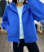 现货Lululemon Scuba Oversized Full zip户外瑜伽宽松运动卫衣