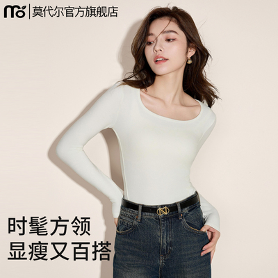 打底衫女内搭冬可外穿长袖上衣