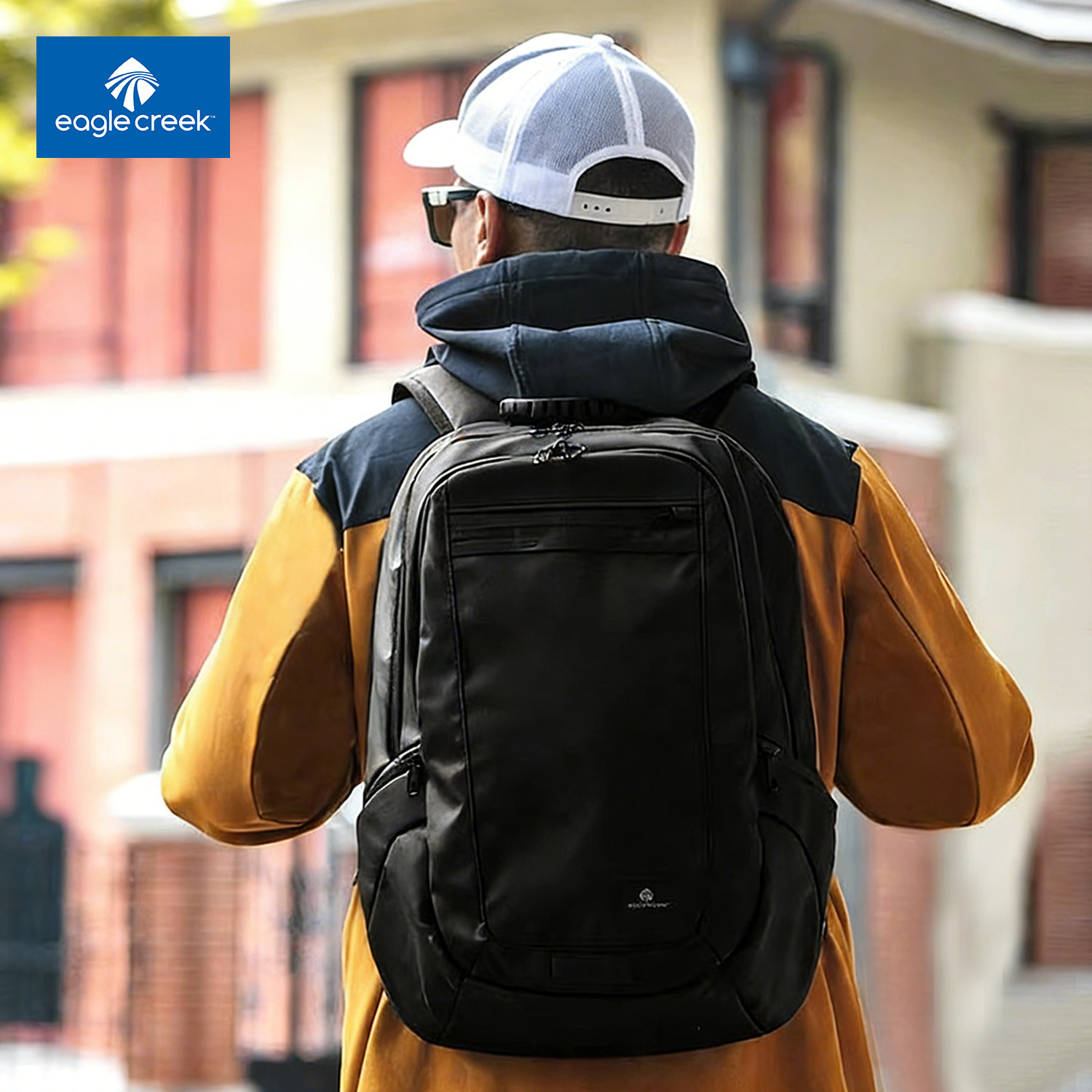 Eagle Creek大容量商务双肩包男通勤差旅电脑包旅行背包男士书包